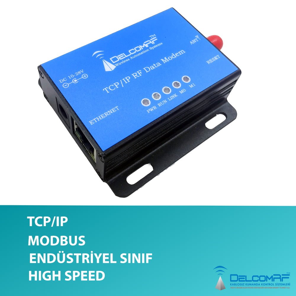 DelcomRF TCP IP RF Modem